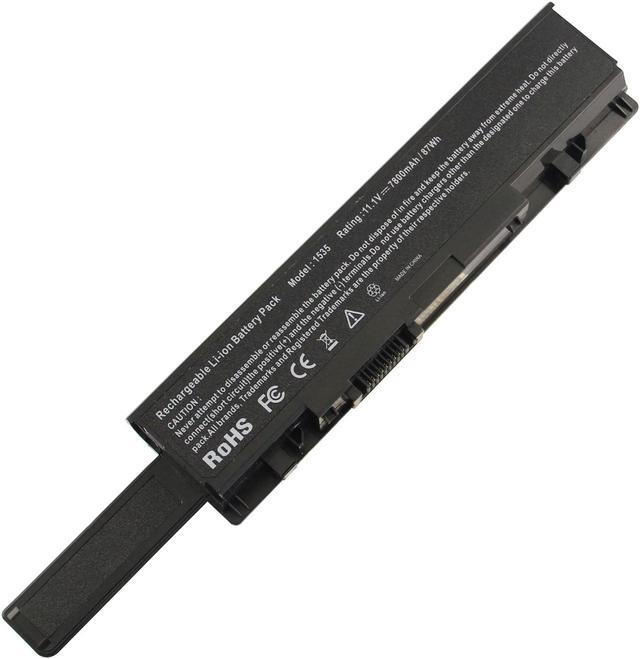 Alt view image 4 of 5 - Futurebatt Laptop Battery Compatible with Dell Studio 15 1535 1536 1537 1555 1557 1558 PP33L PP39L Laptop Battery [Extended 7800mAh 9-Cell] MT264 WU946 Battery, Welcome to consult