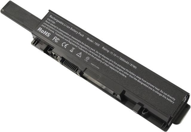 Alt view image 3 of 5 - Futurebatt Laptop Battery Compatible with Dell Studio 15 1535 1536 1537 1555 1557 1558 PP33L PP39L Laptop Battery [Extended 7800mAh 9-Cell] MT264 WU946 Battery, Welcome to consult