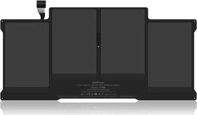 Alt view image 7 of 7 - BatPower A1496 Replacement Laptop Battery for Apple Mid 2013 2014 Early 2014 2015 MacBook Air 13-inch A1466 EMC 2559 EMC 2632 EMC 2925 Battery MacBook Air 13" A1466 Apple A1496 Battery 54.4Wh