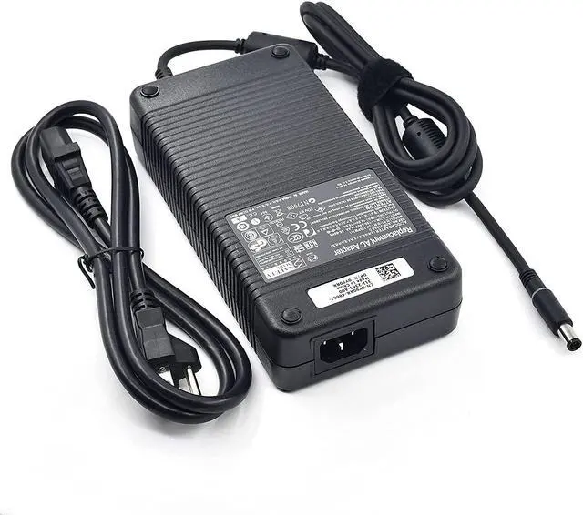 Alt view image 4 of 4 - Alienware 330W 240W Charger Adapter for Dell Alienware m15 Ryzen Edition R5 Gaming Laptop with AC Power Supply Cord