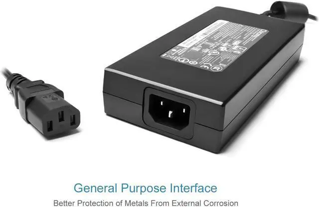 Alt view image 4 of 6 - JUYOON Charger Power Supply for MSI ge75 gl75 GP75 GP65 GE73 GE63 GT72 WT72 aorus X7 v6 v5 v7 v8 15-W9 15-X9 15-XA 15-WA 15-SA 17-SA 17-WA Intel NUC KIT NUC9i9 nuc8i7 MS-17C5 MS-16P5 MS-16Q3