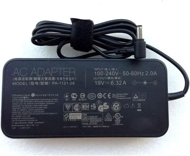 Main image of Genuine 19V 6.32A 120W 5.5 * 2.5mm AC Adapter Power Charger Compatible for ASUS UX501 N46VZ PA-1121-28 A15-120P1A
