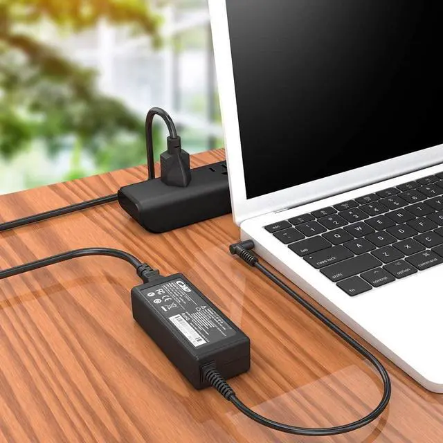 Alt view image 4 of 7 - QYD 45W Laptop Charger Compatible for HP Laptop Charger 15-BS020WM 15-AB153NR 15-BS074NR 741727-001 740015-002 HSTNN-CA40 7400015-001 740015-003 ADP-45WD B Ac Adapter,8.2ft Notebook Power Cord Cable