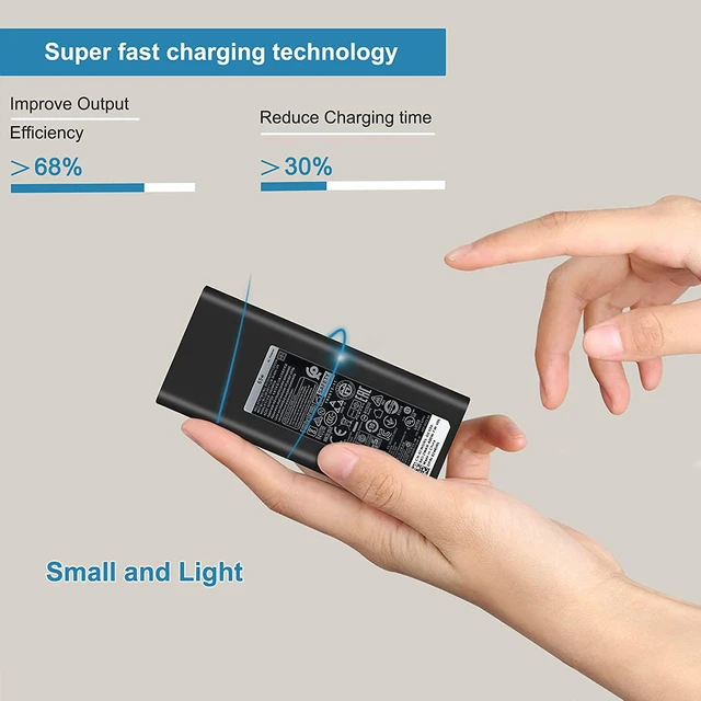 Alt view image 5 of 5 - 65w USB c Charger for Pro 3 5 14 16 16s 14s ds16260 ds14260