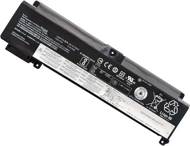 Alt view image 2 of 4 - TsuLin 01AV406 Laptop Battery Compatible with Lenovo ThinkPad T470S T460S Series SB10J79003 00HW025 00HW038 00HW024 01AV462 01AV405 01AV407 SB10K97605 SB10J79002 SB10J79004 SB10F46462 SB10F46463 27Wh