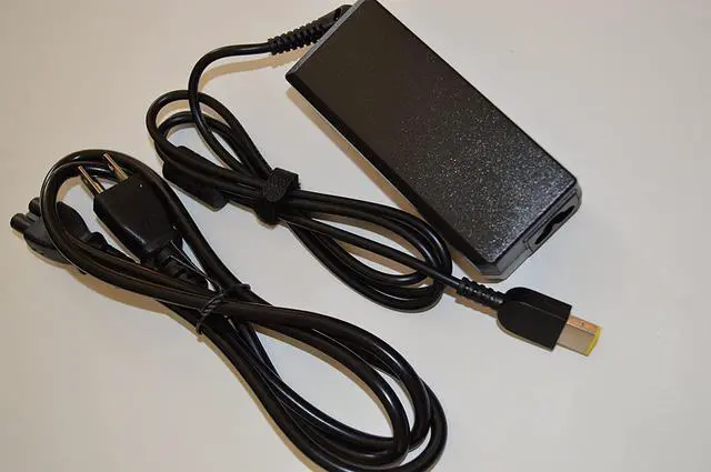 Alt view image 6 of 7 - AC Adapter Charger for Lenovo ThinkPad Edge E540 20C600AAUS, 20C6008SUS Laptop Notebook Ultrabook Battery Power Supply Cord Plug