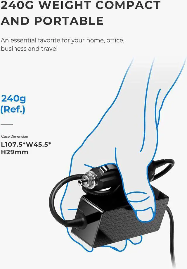 Alt view image 2 of 7 - KFD 19V 3.42A 65W Vehicle Car Charger for JBL Xtreme Xtreme 2 Xtreme Extreme 1 2, JBL Boombox Portable Wireless Speaker (Black Blue Red) JBL Boost TV SoundBar AC DC 12V-24V Auto Charger Power Adapter