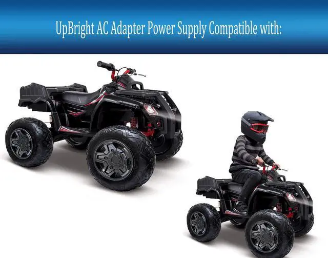Alt view image 2 of 5 - UpBright New 24V AC/DC Adapter Compatible with Huffy 17229 Boy Girl Torex ATV Kids' 24 Volt Four 4-Wheeler Electric Ride-On Quad Truck Disc Brake 24VDC Power Supply Cord Battery Charger (with Barrel)
