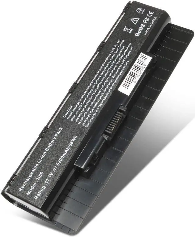 Main image of New A31-N56 A32-N56 A33-N56 A32-N46 Battery for ASUS N46 N46V N46VM N46VZ N56 N56D N56V N56J N56JK N56JN N56JR N56VB N56VJ N56VM N56VZ N56DP N76V N76VJ N76VM N76VZ 10.8V 56WH
