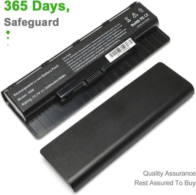 Alt view image 7 of 7 - New A31-N56 A32-N56 A33-N56 A32-N46 Battery for ASUS N46 N46V N46VM N46VZ N56 N56D N56V N56J N56JK N56JN N56JR N56VB N56VJ N56VM N56VZ N56DP N76V N76VJ N76VM N76VZ 10.8V 56WH