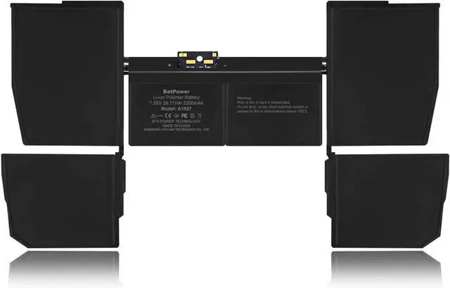 Alt view image 4 of 7 - BatPower A1527 A1705 Replacement Laptop Battery for Early 2015 Early 2016 Mid 2017 MacBook 12-inch Retina A1534 EMC 2746 EMC 2991 EMC 3099 Battery MacBook 12 A1534 Apple A1527 A1705 Battery 39.71Wh