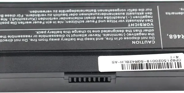Alt view image 6 of 7 - 4400mah Quality Replacement Laptop Battery for Samsung Part# AA-PB9NC6B AA-PB9NS6B AA-PL9NC2B AA-PL9NC6B fit Models NP-R530 NP-R480 NP-R522 NP-R519 NP-R440 NP-R580