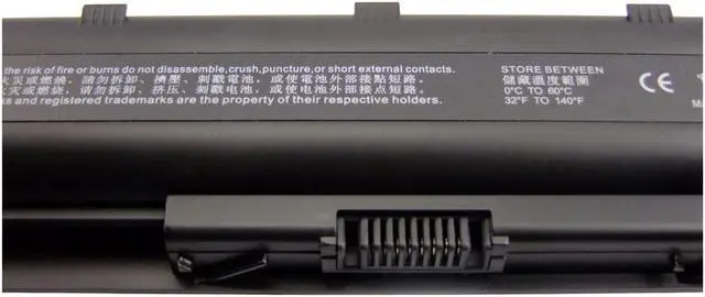 Alt view image 6 of 6 - Bay Valley Parts New Laptop Battery for HP MU06 593553-001 MU09 593554-001 G62 G42 G56 G6T G72 G7 / Compaq Presaio CQ42 CQ56 CQ62 / Pavilion DM4 [Li-ion 6-Cell]