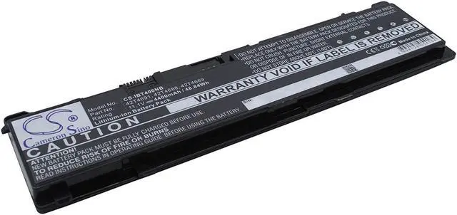 Alt view image 2 of 5 - HongQJY New Replacement Battery for ThinkPad T400s, ThinkPad T400s 2801, ThinkPad T400s 2825, ThinkPad T410s (4400mAh) 42T4688, 42T4689, 42T4690, 42T4691, 51J0497