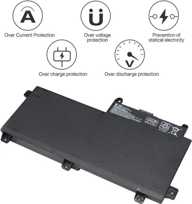 Alt view image 7 of 7 - HSX CS03XL Laptop Battery for HP EliteBook 840 G3 848 G3 850 G3 755 G3 745 G3 EliteBook 840 G4 848 G4 850 G4 755 G4 745 G4 ZBook 15u G3 G4 mt42 mt43 Series 800231-1C1 800513-001 [11.4V /46.5Wh ]