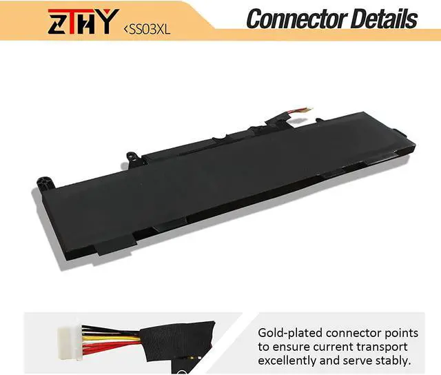Alt view image 4 of 7 - ZTHY SS03XL Laptop Battery Replacement for HP EliteBook 730 735 740 745 830 836 840 846 G5 EliteBook 735 745 830 840 G6 ZBOOK 14U G5 G6 Series SS03050XL 933321-855 933321-852 933321-852 11.55V 50Wh