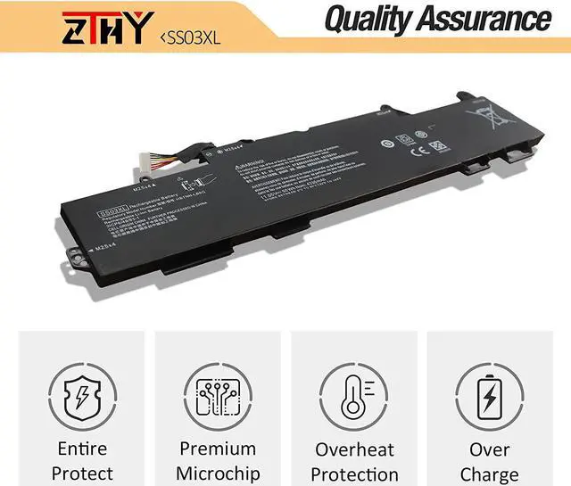 Alt view image 5 of 7 - ZTHY SS03XL Laptop Battery Replacement for HP EliteBook 730 735 740 745 830 836 840 846 G5 EliteBook 735 745 830 840 G6 ZBOOK 14U G5 G6 Series SS03050XL 933321-855 933321-852 933321-852 11.55V 50Wh