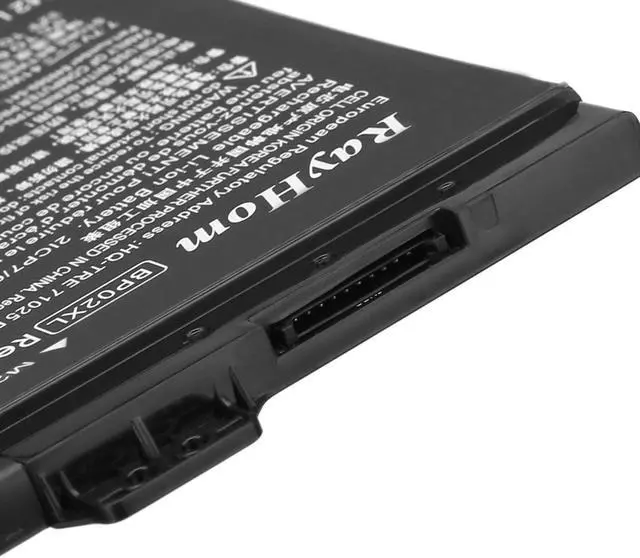 Alt view image 5 of 7 - RayHom Replacement BP02XL Notebook Battery - for HP Pavilion Notebook PC 15 Series 15-AU000 15-AU010WM 15-AU018WM 15T-AW000 15Z-AW000