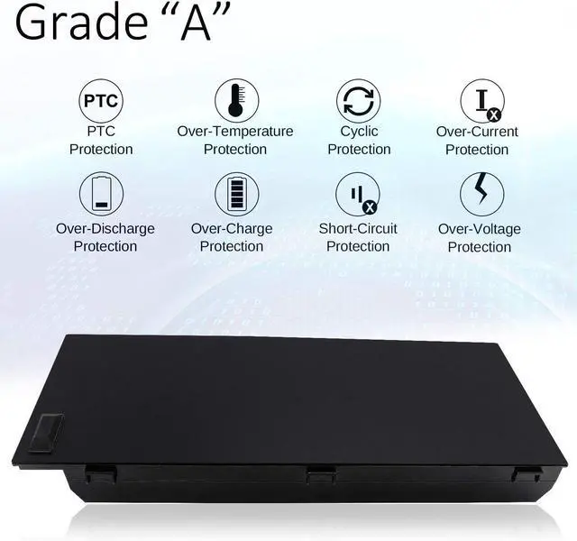 Alt view image 6 of 7 - SOLICE New M4800 M6800 FV993 Laptop Battery Compatible with Dell Precision M4600 M4700 M6700 M6600 Series,Fits FJJ4W KJ321 PG6RC V7M28 R7PND Laptop [11.1V 97Wh]-12 Months Quality Assurance (QA)