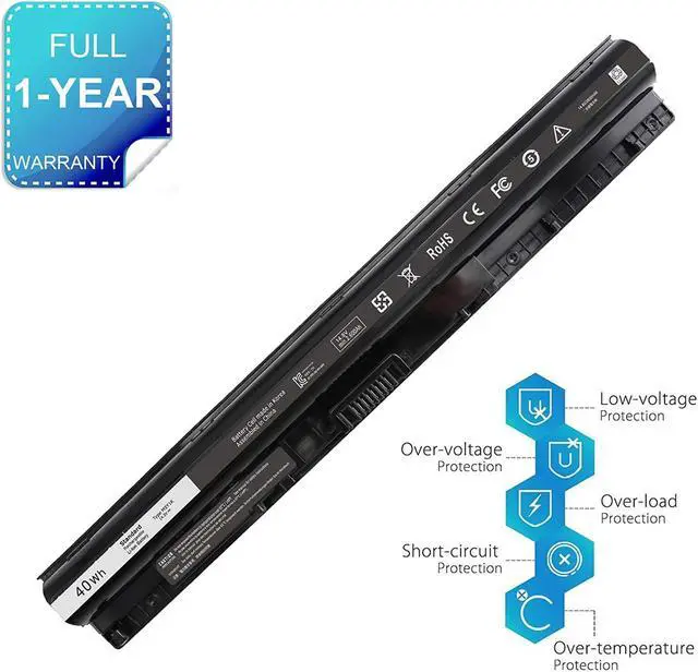 Alt view image 6 of 7 - LNOCCIY M5Y1K Laptop Battery for Dell Inspiron 3451 3452 3458 3551 3558 5451 5458 5551 5555 5558 5755 5758 Vostro 3458 3558 Fits P/N: GXVJ3 HD4J0 K185W WKRJ2 VN3N0 453-BBBR-4 Cells 14.8V 2600mAh/40Wh