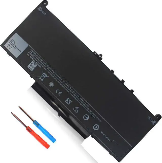 Main image of 7.6V 55Wh J60J5 Battery Compatible with Dell Latitude E7470 E7270 7470 7270 451-BBSY 451-BBSX 451-BBSU WYWJ2 R1V85 MC34Y 242WD PDNM2 1W2Y2 GG4FM F1KTM NJJ2H 5F08V P61G001 P26S001 J6OJ5 Laptop Battery