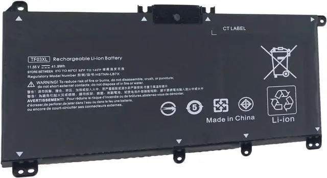 Alt view image 6 of 6 - HT03XL TF03XL Laptop Battery for HP Pavilion 14-CE 14-CF 14-CK 14-DF 14-DH 14-MA 14-cm 14Q-CS 14Q-CY 15-CS 15-DA 15-DB 15-CW 17-by 17-CA 240 245 250 255 G7 340 348 G5 L11119-855 L11421-421