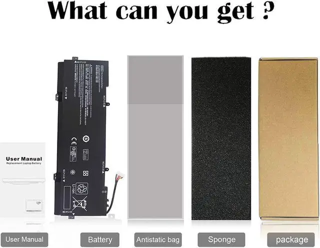 Alt view image 6 of 7 - KB06XL 902499-855 902499-856 Laptop Battery for HP Spectre X360 Convertible 15 15-BL0XX 15-BL1XX 15-BL002XX 15T-BL000 15T-BL100 15-Bl012DX 15-BL112DX 15-BL062NR 15-BL075NR Z6K96EA HSTNN-DB7R TPN-Q179