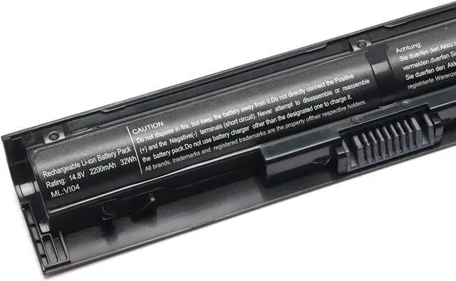 Alt view image 2 of 7 - 756745-001 VI04 14.8V 2200mAh Laptop Battery Replacement for HP V104 Battery Spare 756743-001 756744-001 756478-421 756478-422 756478-851 756479-421 TPN-Q139 TPN-Q140 HSTNN-LB6K Probook 450 G2 440 G2