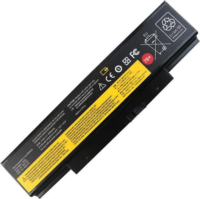 Main image of 45N1762 76+ Laptop Battery Compatible with Lenovo ThinkPad (Edge) E550 E550c E555 E560 E565 Series 3INR19/65-2 45N1758 45N1759 45N1760 45N1763 4X50G59217 10.8V 5200MAH