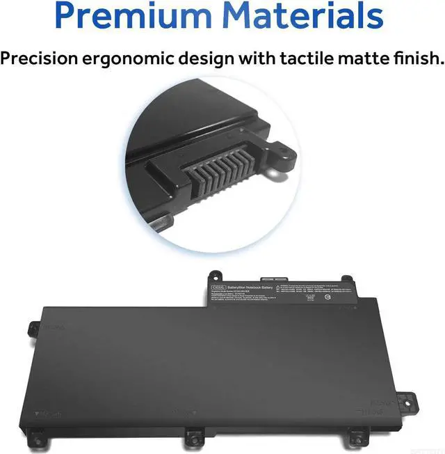 Alt view image 6 of 7 - New CI03 CI03XL Battery for HP ProBook 640 G2 645 G2 650 G2 655 G2, Fit HSTNN-UB6Q 801554-001