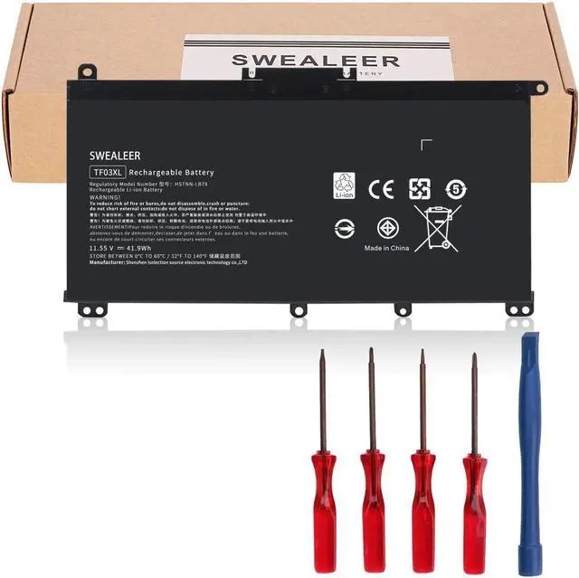 Main image of SWEALEER TF03XL Laptop Battery Compatible with HP Pavilion 15-CC 15-CD 15-cc154cl 15-cc060wm 15-cc152od 15-cc055od 15-cd040wm 17-AR007CA 17-AR050WM 920046-121 421 541 920070-855 HSTNN-IB7Y [TF03XL]