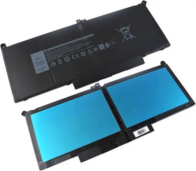 Alt view image 4 of 7 - F3YGT f3ygt 7480 DM3WC 60WH Battery for Dell Latitude 12 7000 7280 7290/13 7000 7380 7390/14 7000 7490 P28S P73G E7280 E7290 E7480 E7490 ODM3WC DM6WC 2X39G KG7VF 451-BBYE 453-BBCF 4Cell Laptop