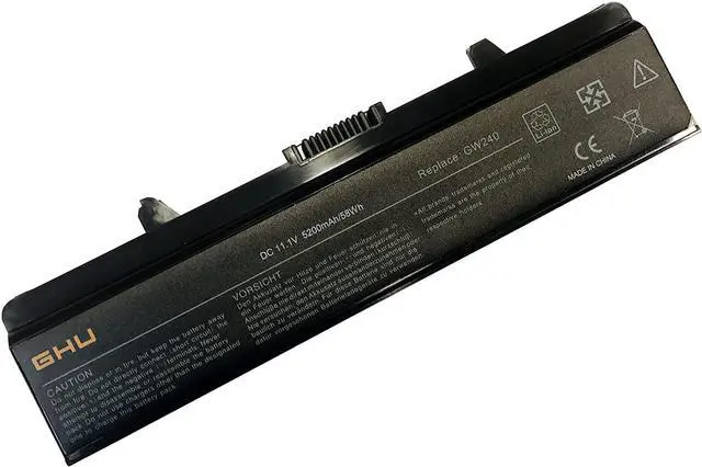 Main image of New GHU Battery X284G GW240 58 Wh Compatible with Dell Inspiron Computer 1525 1526 1545 1546 PP29L PP41L PN XR693 GP952 RU586 RN873 GW240 M911G J399N fit Part# 312-0844 C601H GW252 HP297 K450N