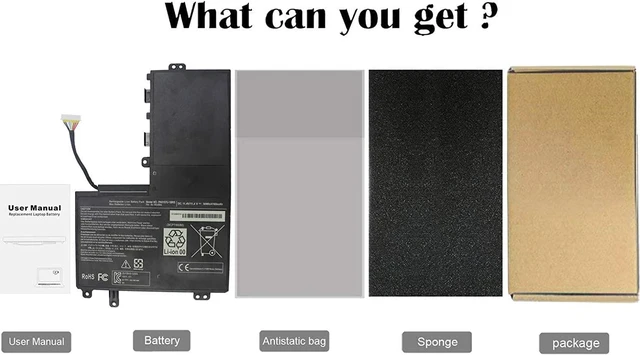 Alt view image 6 of 7 - DMKAOLLK 50WH PA5157U-1BRS Laptop Battery for Toshiba Satelite E55-A5114 E45T-A E45t-B4204 E45t-A4300 E45t-a4200 E45t-a4100 E55t-A E55t-a5320 U940
