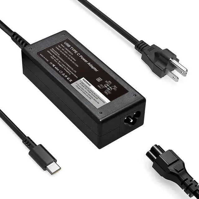 Main image of 45W USB Type C Charger for Acer Chromebook C732 C933 R721T R751T R752TN R752TN-C2J5 CB315-3H CP311 CP315 CP713 CP5-471 N17Q8 Switch/Swift/Spin 7 SP714-51 USB-C Ac Laptop Power Cord