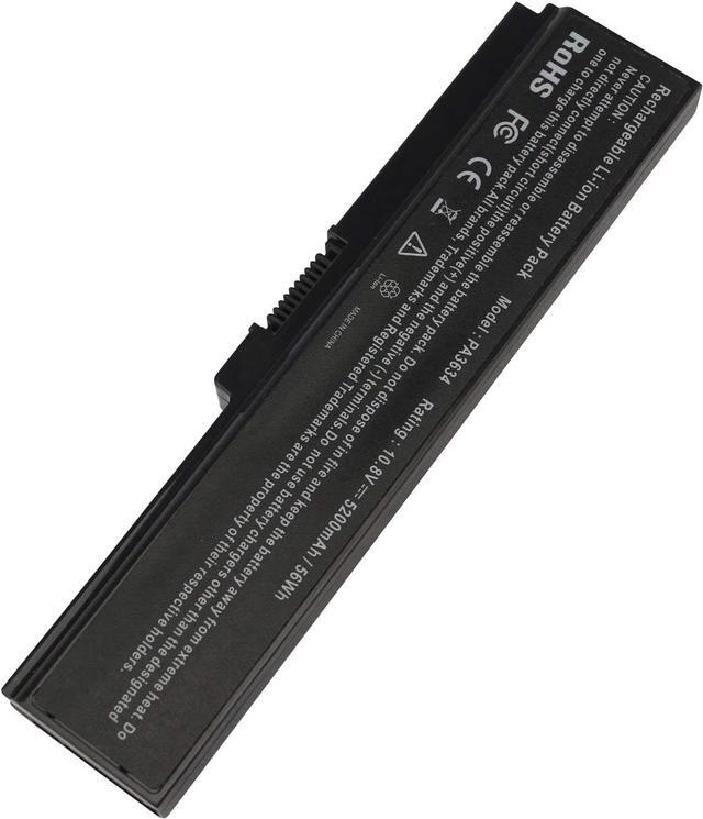 Alt view image 3 of 5 - Futurebatt Laptop Battery fit Toshiba Satellite A665 C655 L645 L645D L650 L650D L655 L655D L670 L675 M300 M301 M305 M505 U405 Series, p/n PABAS228 PA3634U-1BRS PA3634U-1BAS PA3635U-1BAM PA3636U-1BRS
