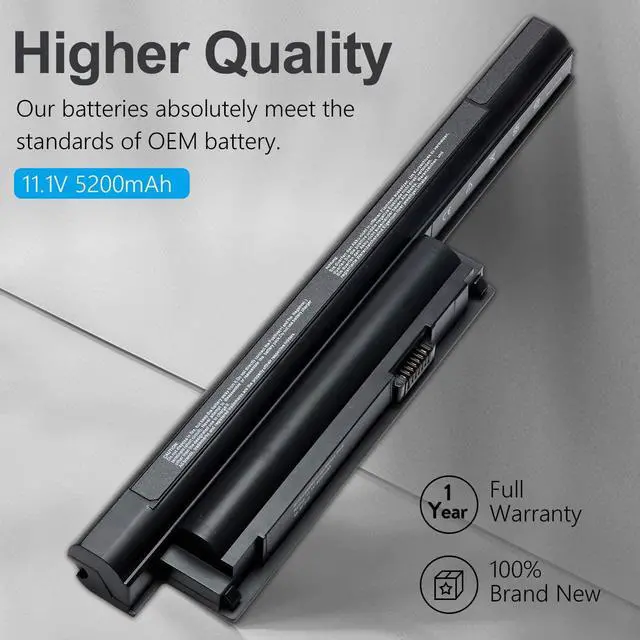 Alt view image 5 of 7 - Onadrive New VGP-BPS26 Replacement Laptop Battery for Sony VAIO VGP-BPL26 VGP-BPS26A Sony VAIO CA Series/EJ Series/EG Series/CB Series 11.1V 5200mAh
