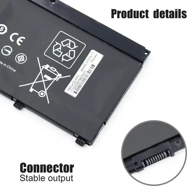 Alt view image 3 of 7 - SR03XL SR04XL L08855-855 Laptop Battery for Hp Pavilion 15-CX 15-cx0xxx 15-cx0058wm 15-cx0056wm Envy X360 15-CN 15-CP 17-BW Series L08934-2C1 L08934-1B1 L08934-2B1 HSTNN-DB8Q TPN-Q194