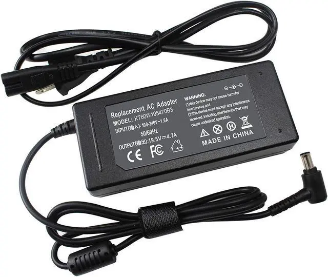 Main image of LNOCCIY 19.5V 4.7A AC Adapter Charger Power Supply for Sony VAIO VGP-AC19V37 VGP-AC19V10 VGP-AC19V12 VGP-AC19V19 VGP-AC19V61 VGP-AC19V33 VGP-AC19V26 PCG-3J1L PCG-7Y2L PCG-7192L PCG-91311L VPCF236FM