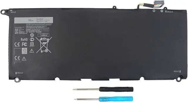 Main image of XPS 13 9350 9343 JD25G 90V7W Battery for Dell XPS13 XPS 13 9343 9350 P54G JHXPY JHXPY53 5K9CP DIN02 090V7W 0DRRP RWT1R 0RWT1R 0N7T6 XPS13D-9343-1708 13D-9343-3708 13-9350-D1508G