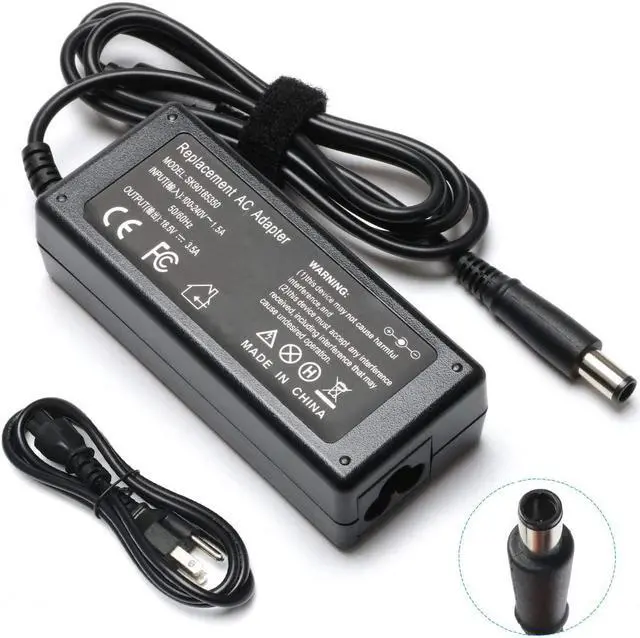 Main image of EliteBook Folio 9470m 9480m 65W 18.5V 3.5A Adapter Laptop Charger for HP Pavilion DV4 DM4 DV5 DV6 DV7 G60 EliteBook Revolve 810 820 745 755 G1 G2 HP Ultraslim Docking Station Power Supply Cord