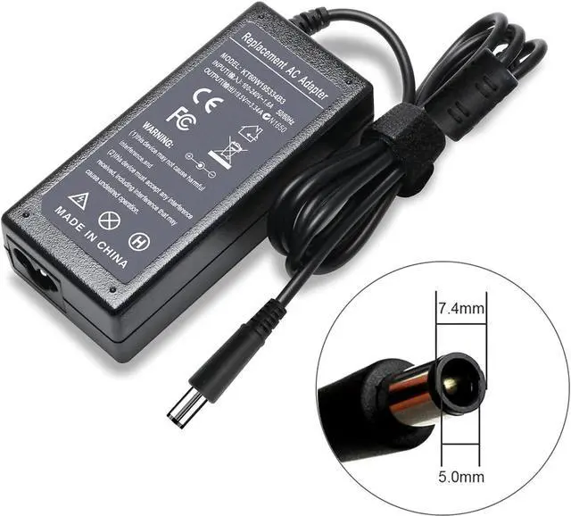 Alt view image 3 of 7 - 65W 19.5V 3.34A Laptop Charger for Dell Latitude E6410 E6420 E6430 E6440 E6540 E6500 E7240 E7250 E7440 E7450 E5440 E5470 Chromebook 11 3120 3180 3181 3189 LA65NM130 HA65NM130 Ac Adapter Power Supply