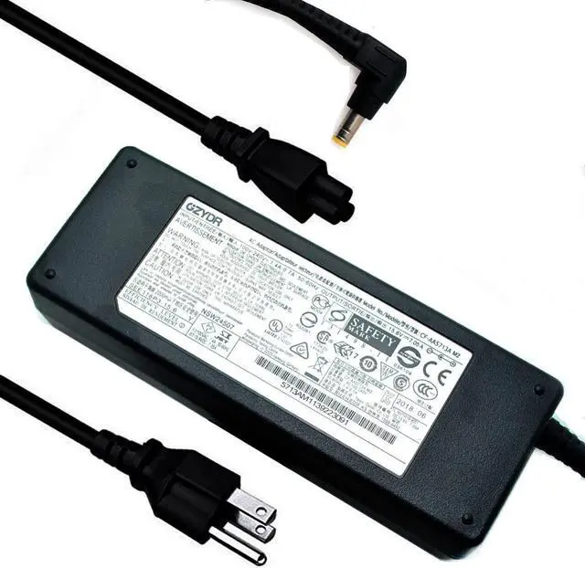Main image of 110W 15.6V 7.05A CF-AA5713A M2 CF-AA5713A M1 Power Charger, for Panasonic Toughbook CF-31 CF-53 CF-52 CF-19 CF-54 CF-33 CF-74 Laptop AC Adapter with Power Cord 5.5 2.5mm