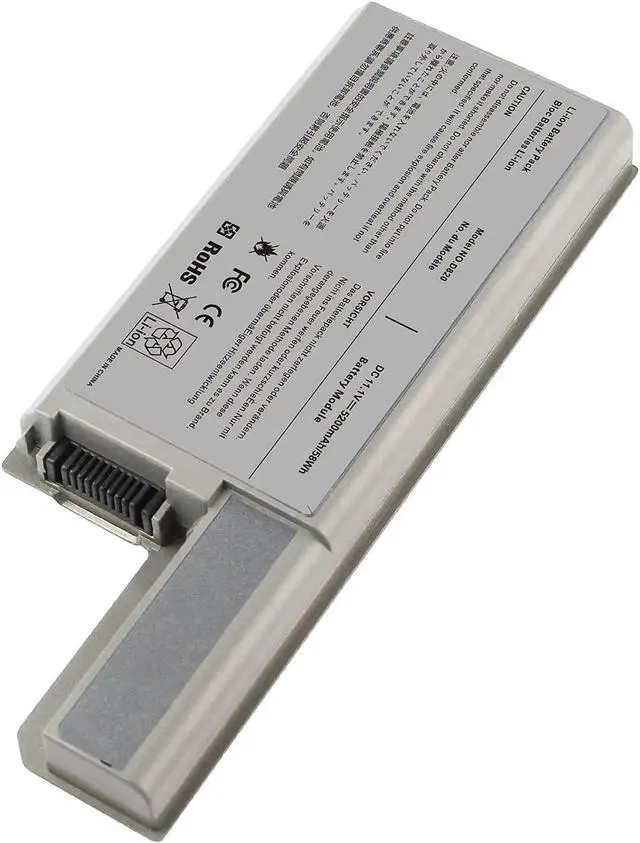 Alt view image 2 of 5 - High Performance 5200mAh 11.1V Battery Laptop Battery Replacement for Dell Latitude D531 D531N D820 D830 Precision M4300 M65 M65 Mobile, Welcome to consult