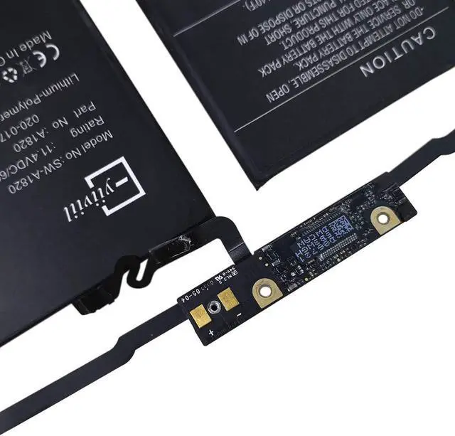 Alt view image 4 of 5 - New Replacement Laptop Battery SW-A1820 Compatible with Apple MacBook Pro 15" 2016 A1707 MacBook Pro Core i7 2.9 15" Touch/Late 2016 MLH32CH/A MLH42CH/A 020-01728