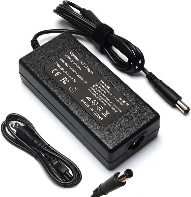 Main image of 90W AC Adapter Laptop Charger for Hp Elitebook 8460p 8470p 8440p 8560p 8760p 8460w 8470w 8570w, HP Probook 4430s 4440s 4520s, HP Compaq 6730b 6530b 6560b 6570b, HP Presario 2210B 2510P CQ40 CQ45 Cq50