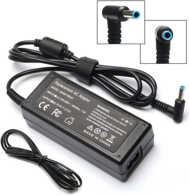 Main image of 45W Ac Adapter Laptop Charger for HP Pavilion x360 Charger 15-f272wm 15-f387wm 15-f233wm 15-f222wm 15-f211wm 15-f337wm 17-g121wm 17-g119dx Laptop Notebook Power Supply Cord Plug 19.5V 2.31A