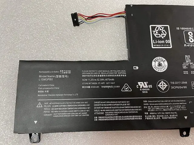 Alt view image 2 of 4 - powerforlaptop Laptop/Notebook Replacement L15C3PB1 Battery Compatible with Yoga 510 510-14AST 510-14IKB 510-14ISK 510-15IKB 510-15ISK Series Notebook 3ICP6/54/90 5B10K84638 L15L3PB0 L15M3PB0