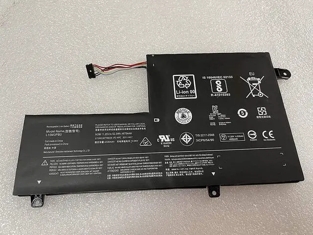 Alt view image 3 of 4 - powerforlaptop Laptop/Notebook Replacement L15C3PB1 Battery Compatible with Yoga 510 510-14AST 510-14IKB 510-14ISK 510-15IKB 510-15ISK Series Notebook 3ICP6/54/90 5B10K84638 L15L3PB0 L15M3PB0