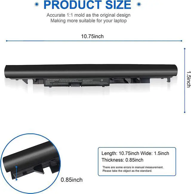 Alt view image 2 of 7 - 919700-850 JC03 JC04 Battery for HP Spare 919701-850 hstnn-lb7v 15-bs0xx 15-bw0xx 17-bs0xxx 15-bs1xx 17-ak0xx 15-bs015dx 15-bs113dx 15-bs115dx 15-bs060wm 15-bs013dx 17-bs011dx 15-bs070wm 15-bw011dx